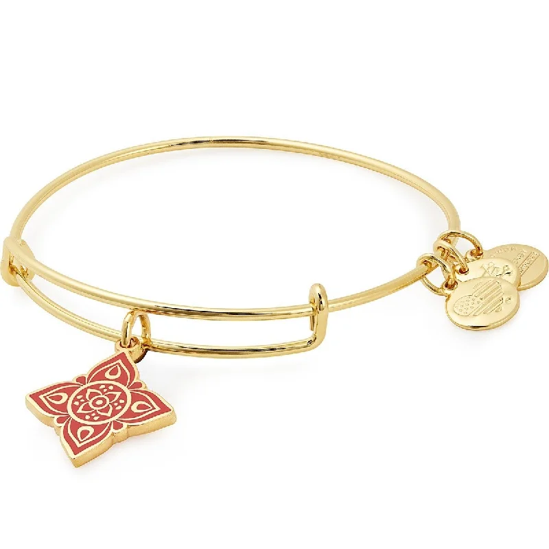 ALEX AND ANI The Root Chakra Charm Bangle