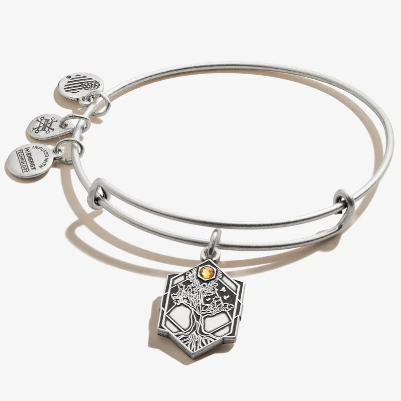 ALEX AND ANI Tree Of Life Charm Bangle