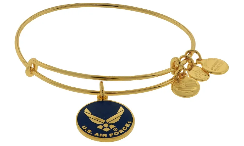 ALEX AND ANI U.S. Air Force Charm Bangle