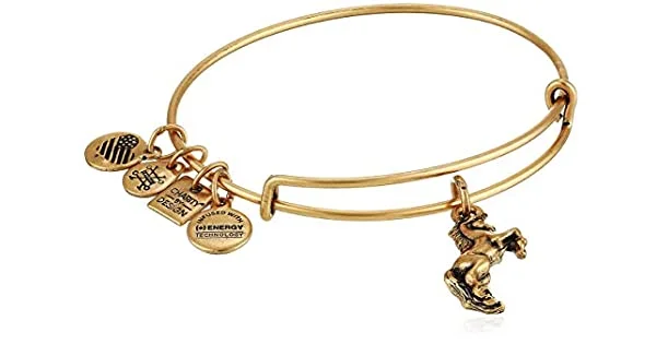 ALEX AND ANI Unicorn Charm Bangle