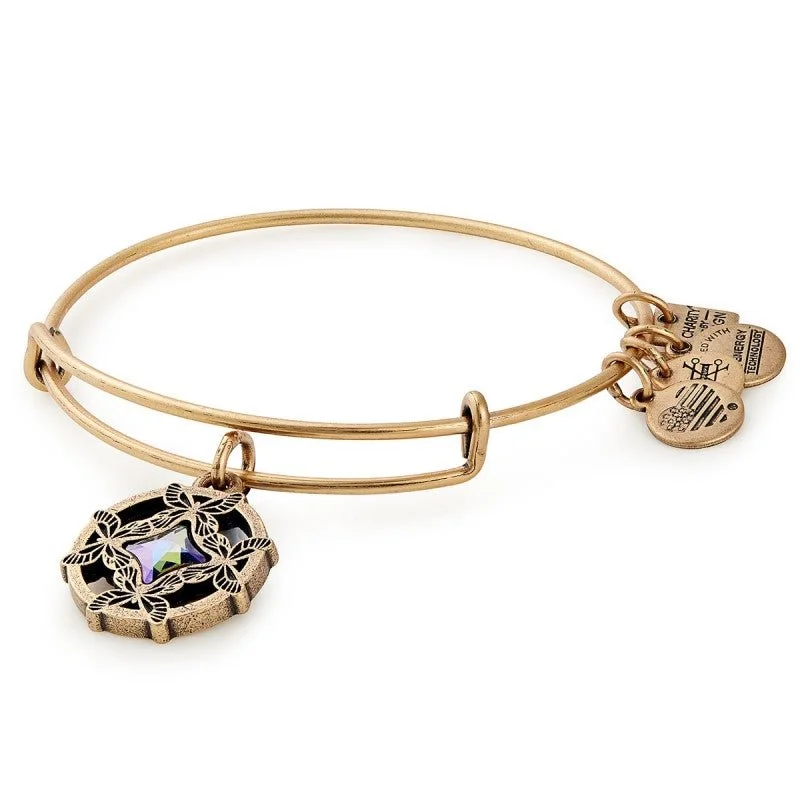 ALEX AND ANI Wings of Change Charm Bangle