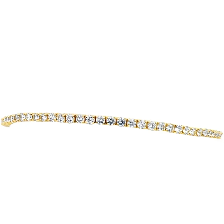 LAB GROWN ROUND DIAMONDS 3.11CTW TENNIS BRACELET