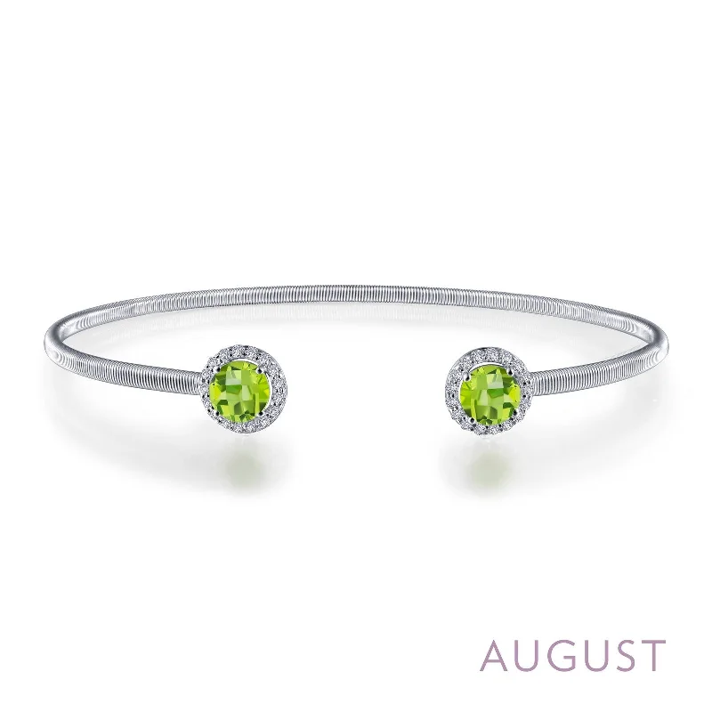 Lafonn Birthstone Peridot August Bracelet BB002PDP72