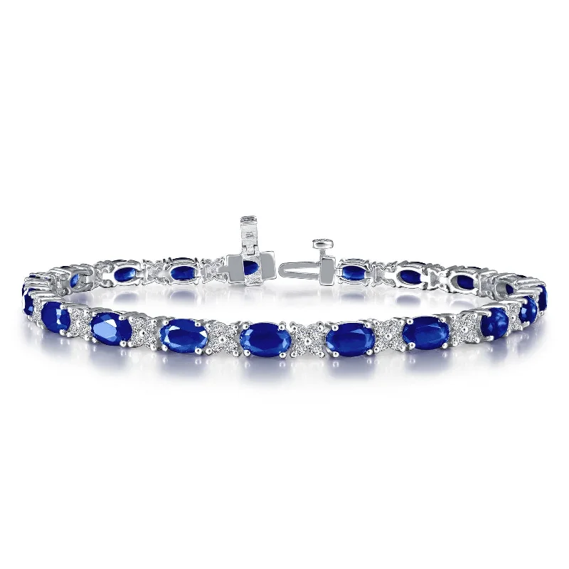 Lafonn Classic Oval Sapphire Bracelet B0040CSP72