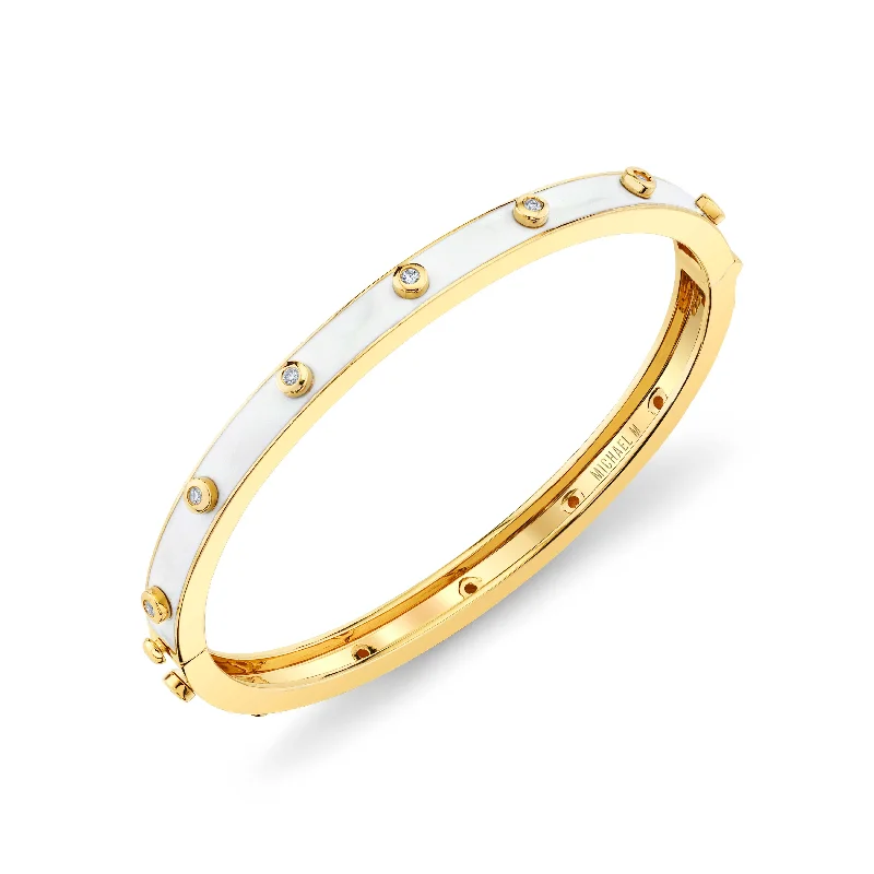 Chroma Extruded Bezel Bangle BR485