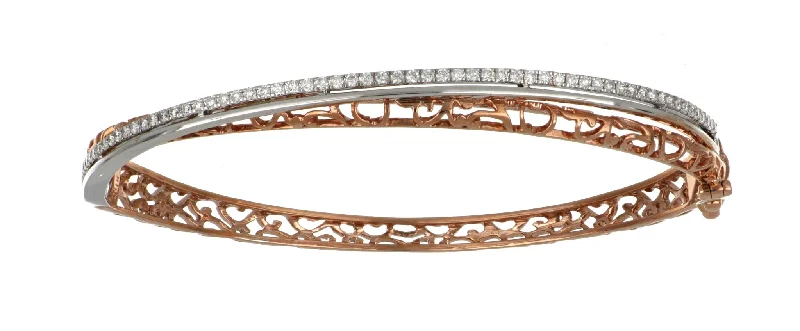 White Diamond Ladies Bangle (White Diamond 0.55 cts.)