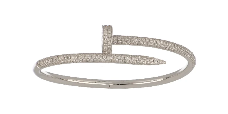 White Diamond Ladies Bangle (White Diamond 2.09 cts.)